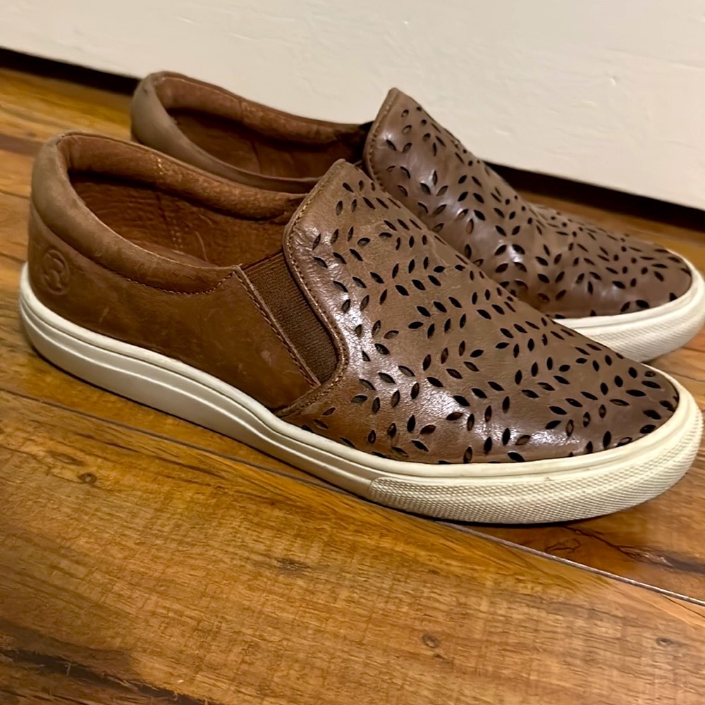 Roper Brown Slip-On Sneakers